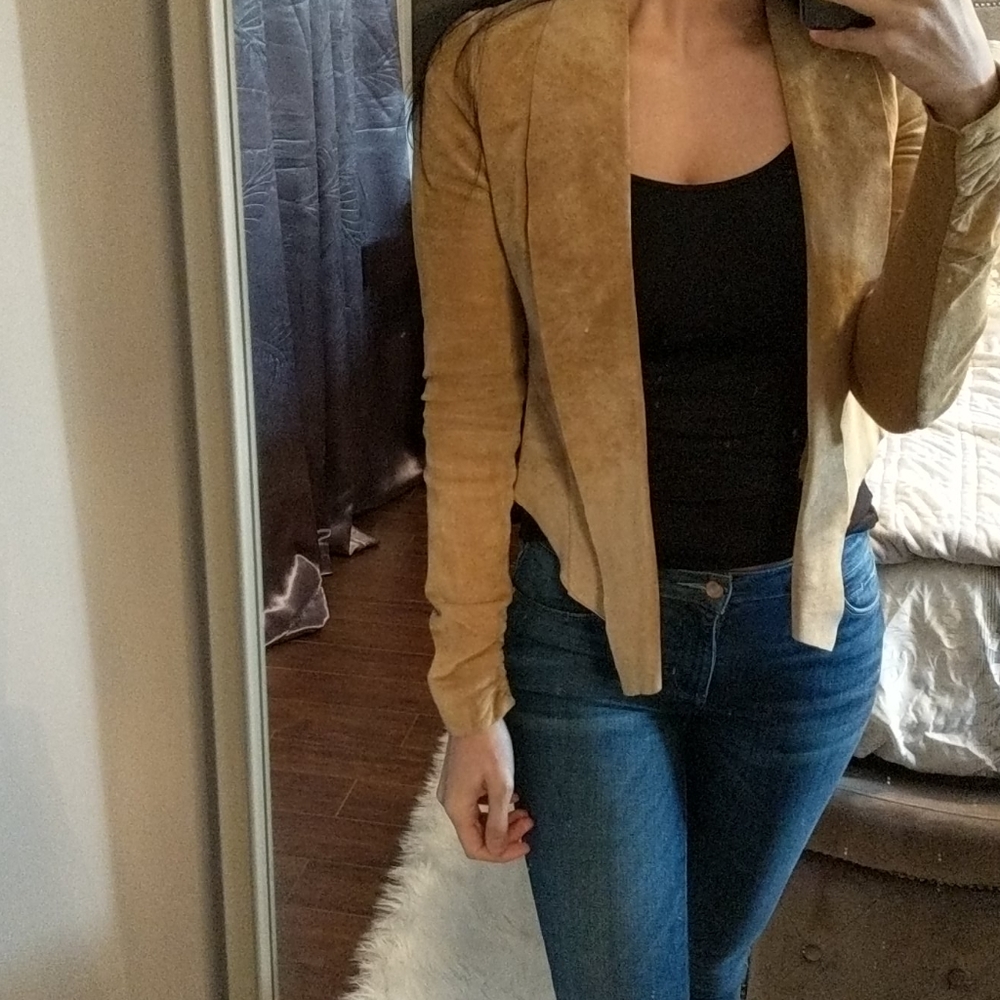 Suede jacket/blazer